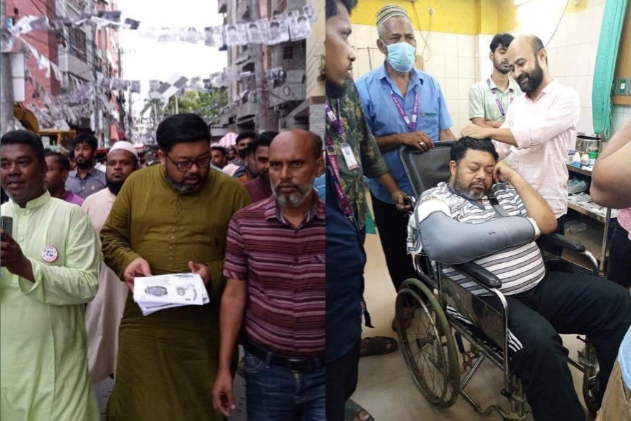 নৌকার পক্ষে ভোট চাই গিয়ে আহত ইমরান খান