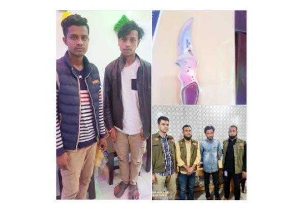 কুমিল্লায় তিন ছিনতাইকারী গ্রেফতার, সুইচ গিয়ার উদ্ধার