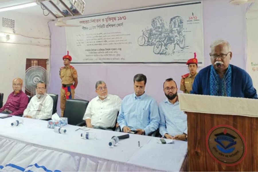 "জাতীয় জীবনের প্রতিটি ক্ষেত্রেই একাত্তরের চেতনা বাস্তবায়ন করতে হবে"