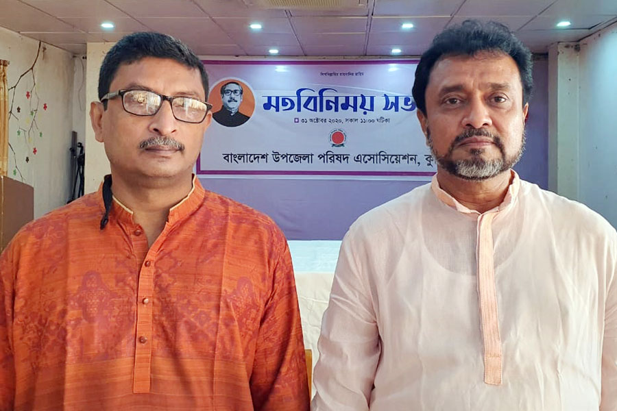 উপজেলা পরিষদ এসোসিয়েশন কুমিল্লার সভাপতি কালু, সম্পাদক এড.টুটুল