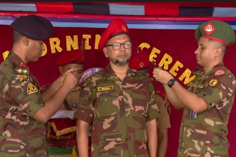 কুমিল্লায় বিএনসিসির মেজর পদেসহ ১৯ জনকে পদোন্নতি ব...