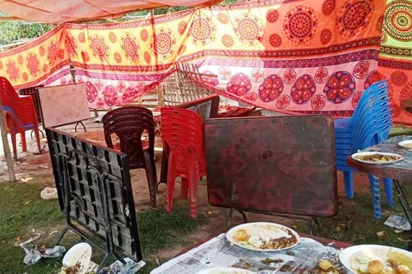 বিয়েবাড়িতে মাংস নিয়ে বর-কনে পক্ষের সংঘর্ষ