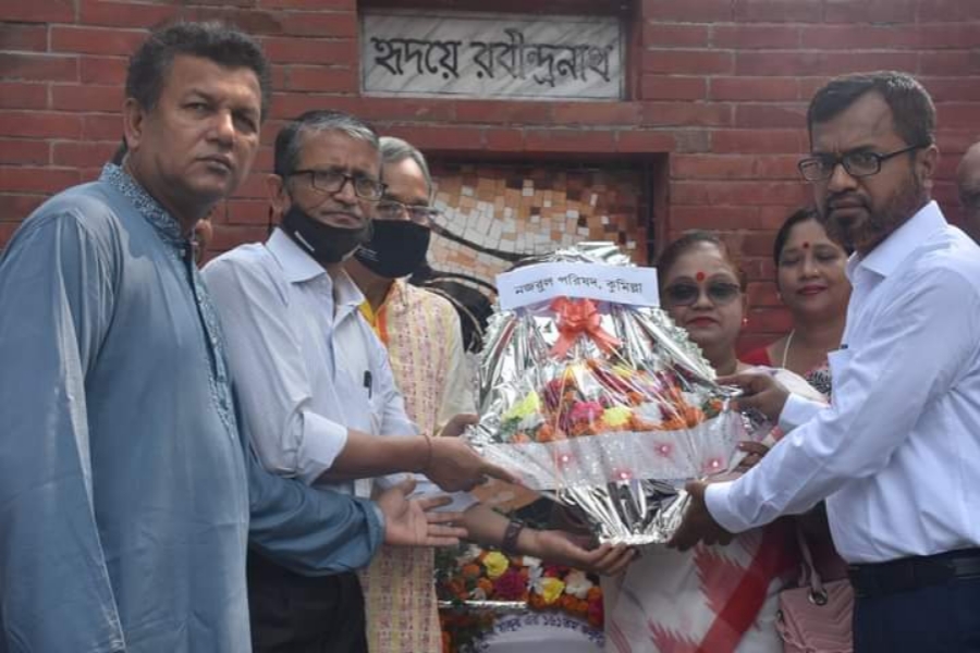 কুমিল্লায় বিশ্বকবি রবীন্দ্রনাথের জন্মবার্ষিকী পালিত