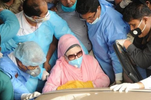 সিসিইউতে খালেদা জিয়া