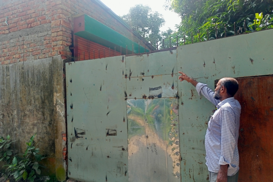 মুরাদনগরের গাজীপুরে বড় ভাইয়ের বিরুদ্ধে ছোট ভাইয়ের জায়গা দখলের অভিযোগ