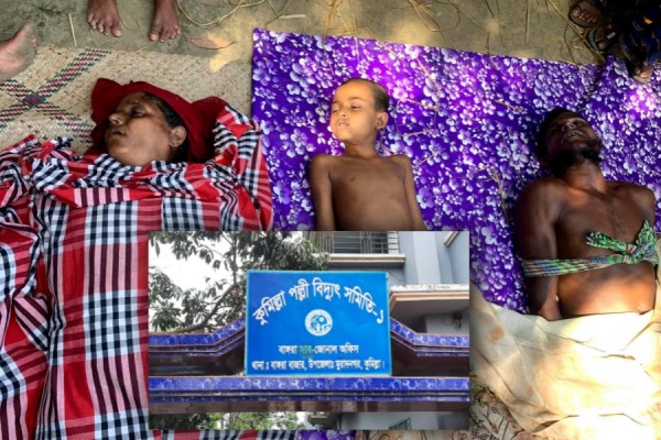 কুমিল্লার মুরাদনগরে বিদ্যুতের তার ছিঁড়ে নানি-নাতিসহ একই পরিবারের তিনজন নিহত